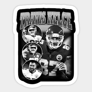 Travis Kelce Vintage Bootleg Sticker